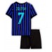 Inter Milan Piotr Zielinski #7 Hjemmedraktsett Barn 2025-26 Korte ermer (+ Korte bukser)